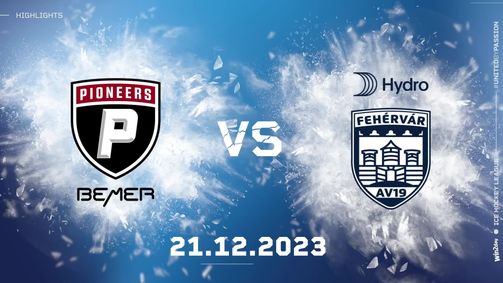 ICE Hockey League Sport - IceHL: Ice Hockey League - Season 2023/24 Folge 355: Highlights ICE Hockey League: Pioneers vs. Fehérvár