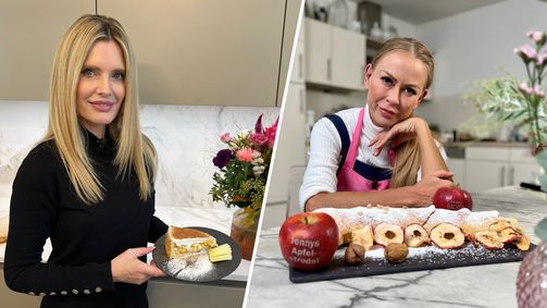 Promis backen privat Promis backen privat Folge 3: Die Lieblingsrezepte von Mirja du Mont und Jenny Elvers