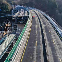 Rahmedetalbrücke in Rekordzeit gebaut