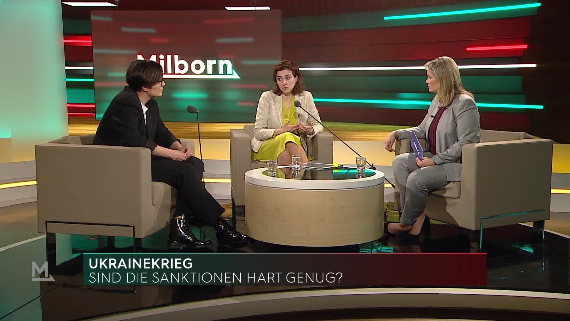 Alma Zadić und Anna Proskurina im Interview bei Milborn