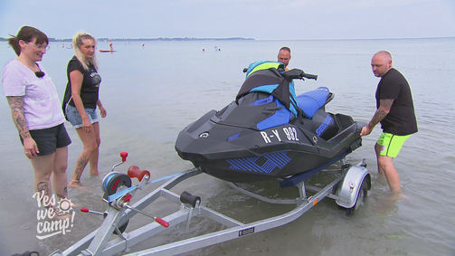 Yes we camp! Yes we camp! Folge 10: Abenteuer pur: Jetski-Tour mit René, Sabine und Melanie