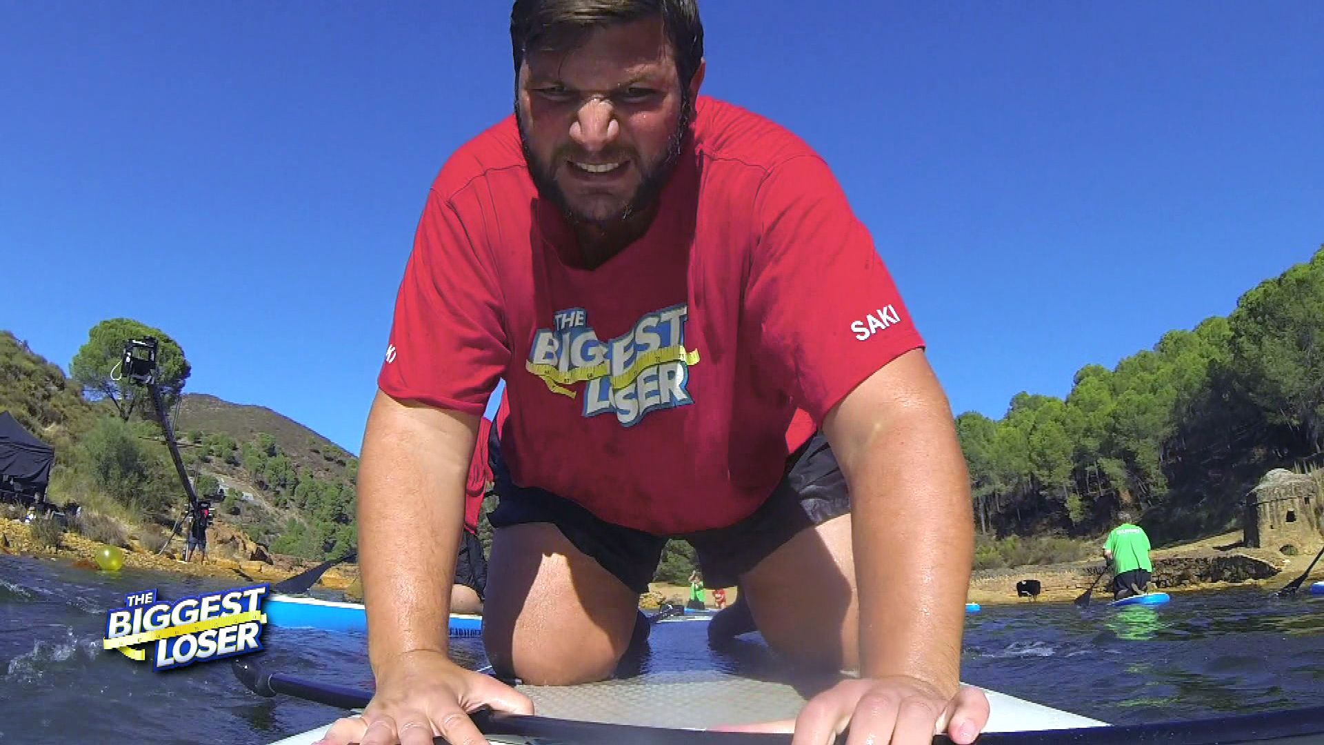 Jeder gegen jeden: Stress auf dem Paddle-Board