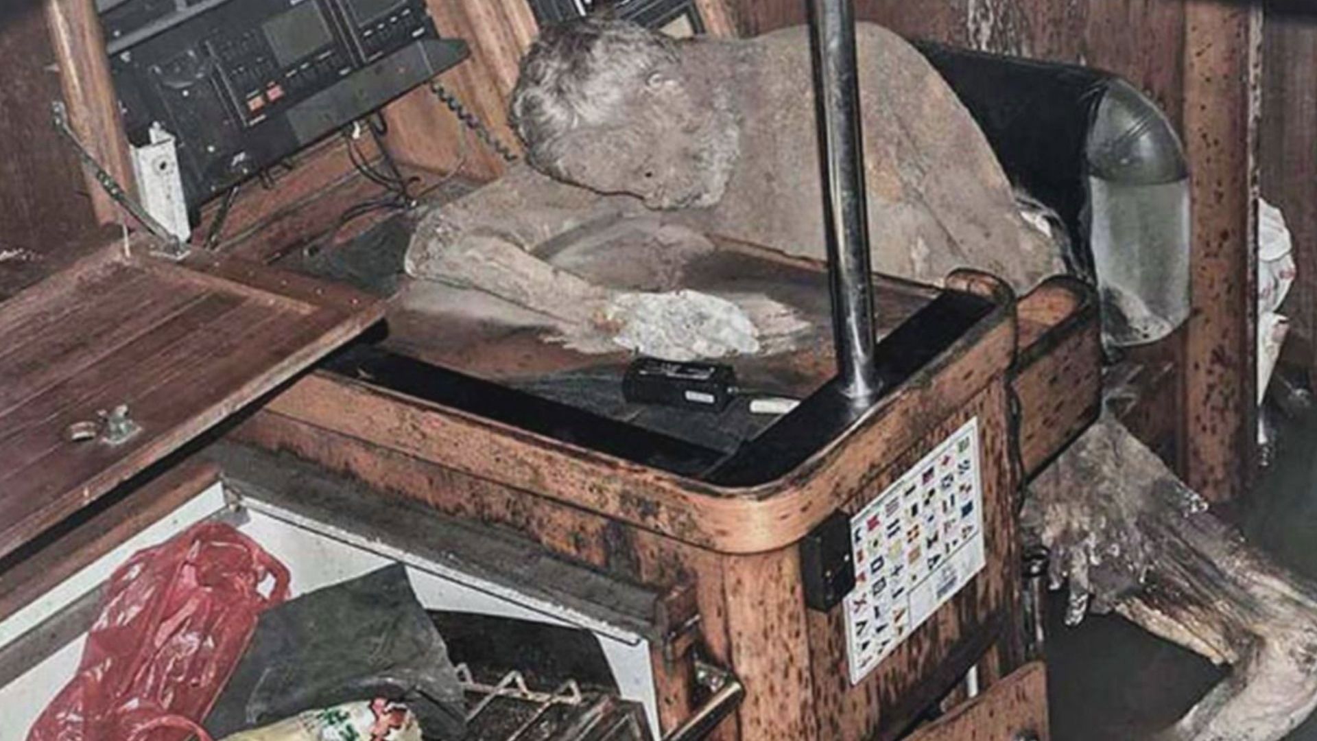 Die Mumie auf dem Meer