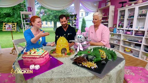 Das große Backen Das große Backen Folge 7: Beschwipster Savarin und eine Geburtstagstorte in 3D