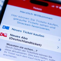 Deutschlandticket für 2025 gesichert