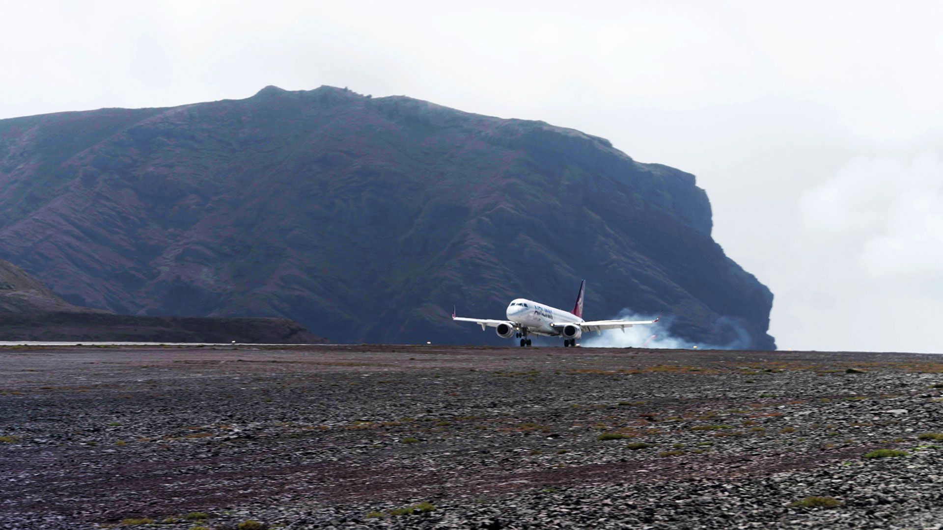 Gefährliche Landung auf St. Helena