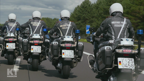 K1 Magazin K1 Magazin Folge 37: Motorradeskorte: Der ungewöhnliche Beruf bei der Bundeswehr
