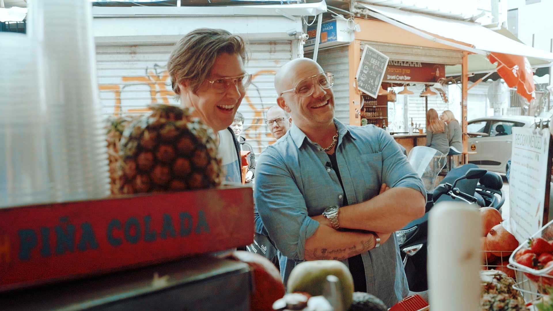 Carmel Market Buffet in Tel Aviv