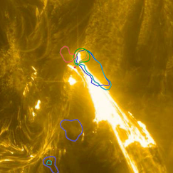 Erste Aufnahmen: So bahnt sich ein Sonnensturm an