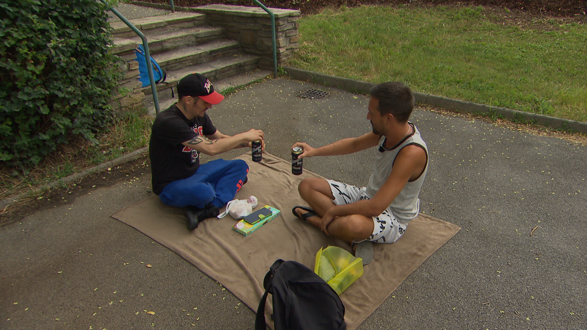 Picknick im Gemeindebau
