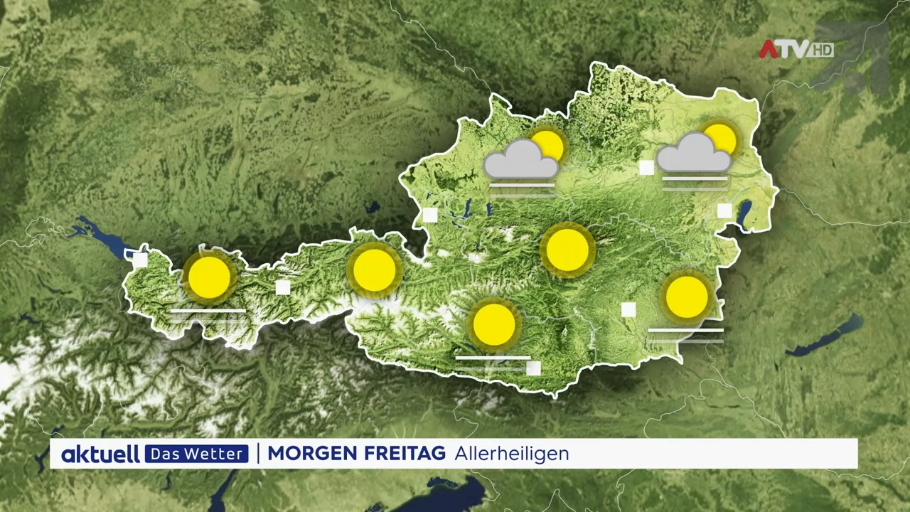 Aktuell: Das Wetter vom 31.10.2024