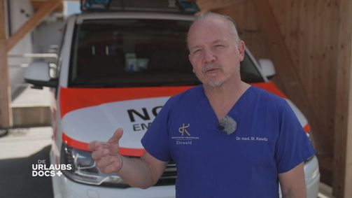 Die Urlaubs-Docs Die Urlaubs-Docs Folge 5: Ehrwald Tirol: Bergrettung an der Gamsalm