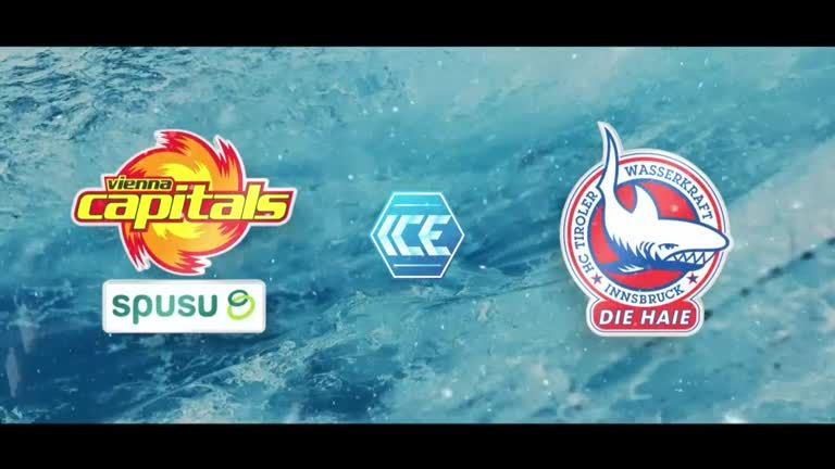 ICE Hockey League: spusu Vienna Capitals vs. HC TIWAG Innsbruck - Die Haie
