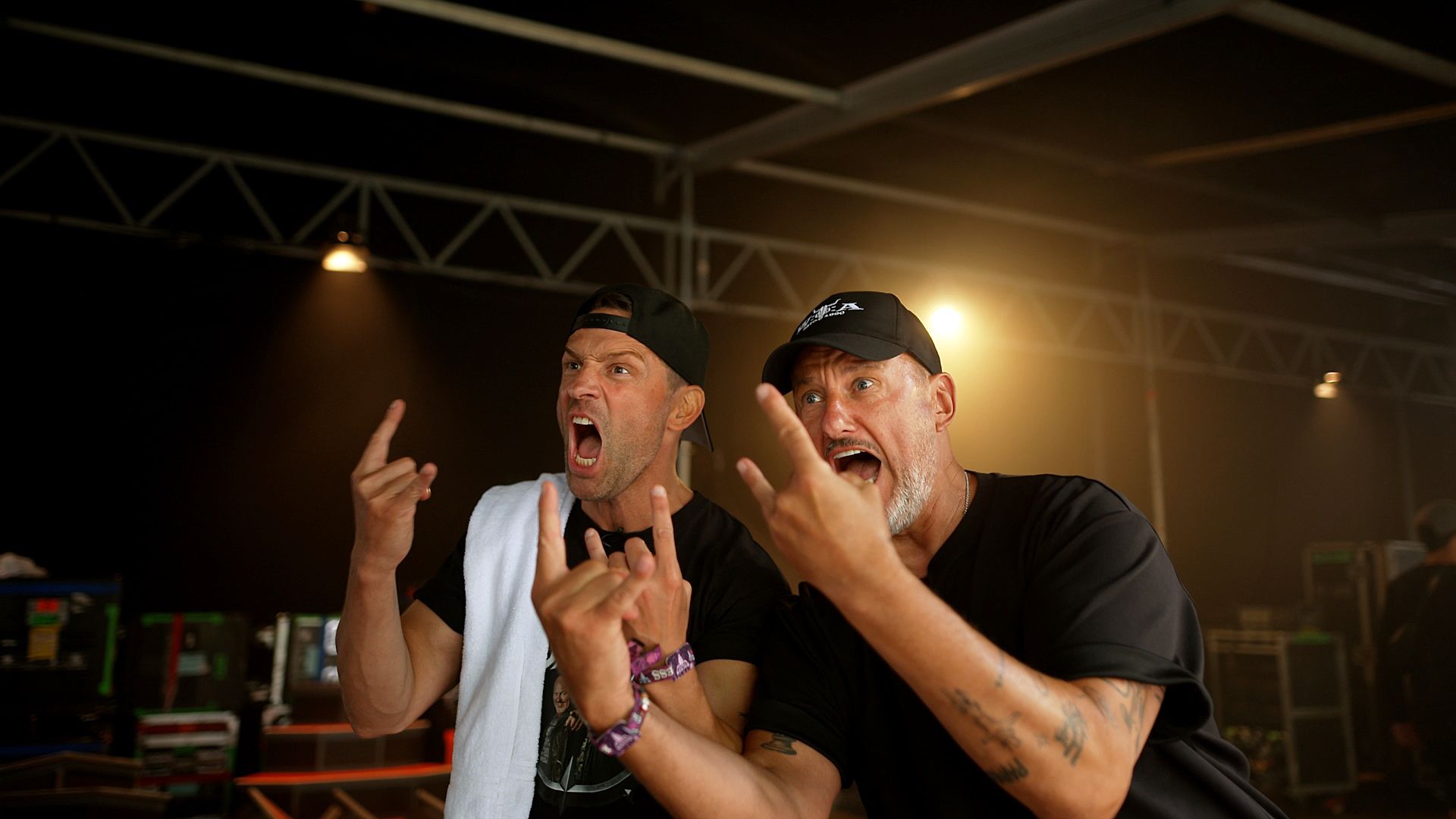 Mission Schlammschlacht: Kumptner und Rosin auf dem Wacken-Festival