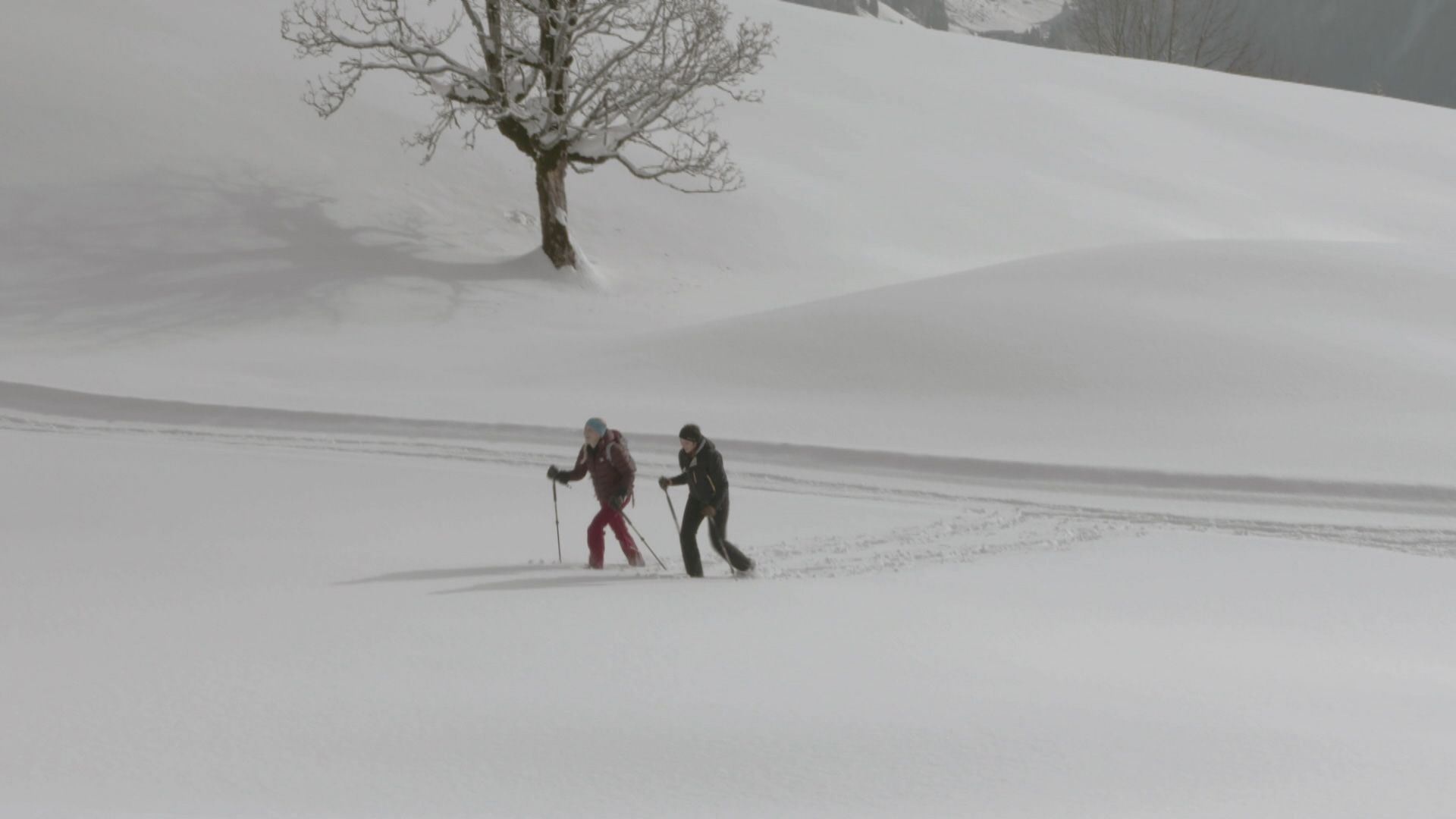 Schneeschuh-Tour in Braunwald