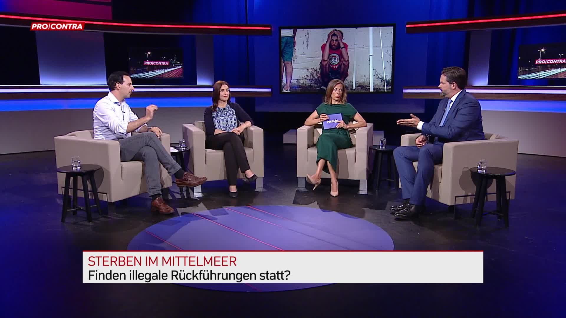 Pro und Contra Spezial: Flüchtlingsdrama im Mittelmeer - Aufreger Kika/Leiner-Pleite