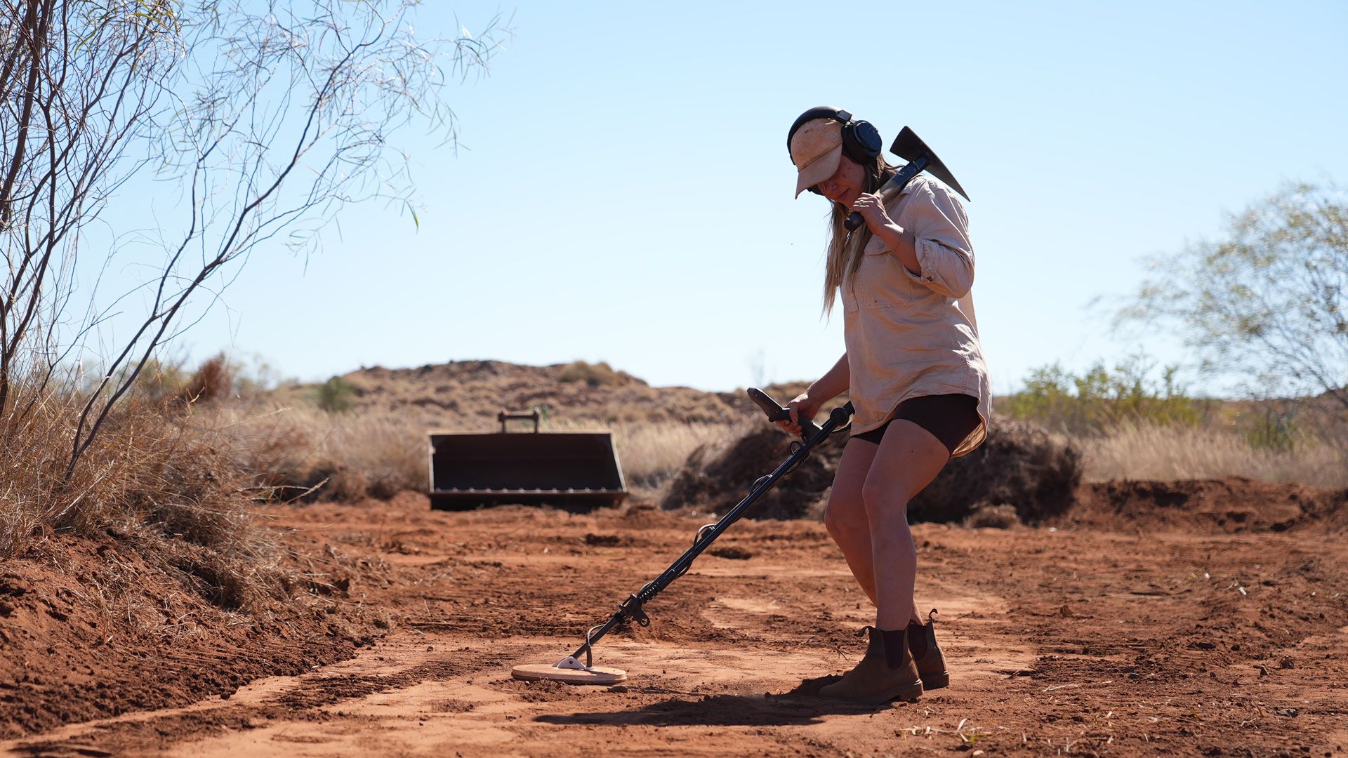 Segensreiche Goldsuche