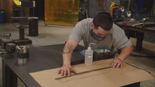 Wettkampf der Waffenschmiede Wettkampf der Waffenschmiede Folge 9: Die Kopfaxt