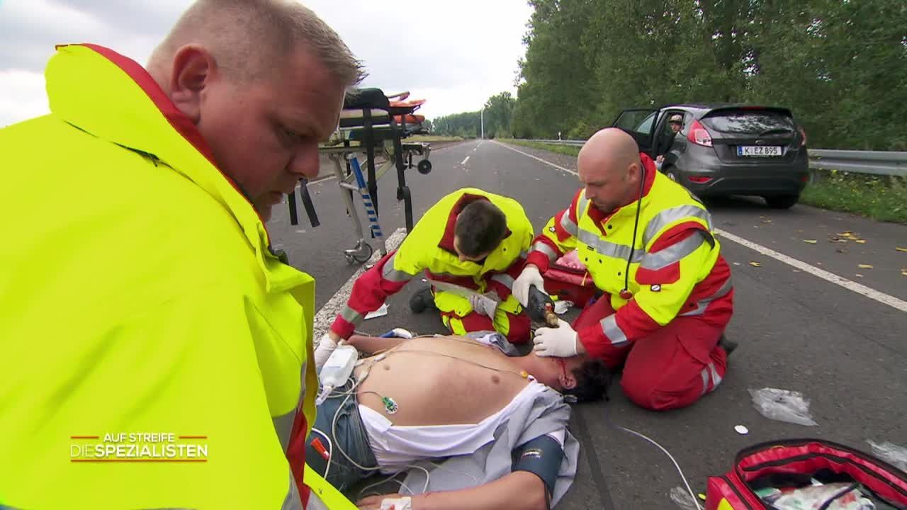 Besinnungslos auf der Autobahn