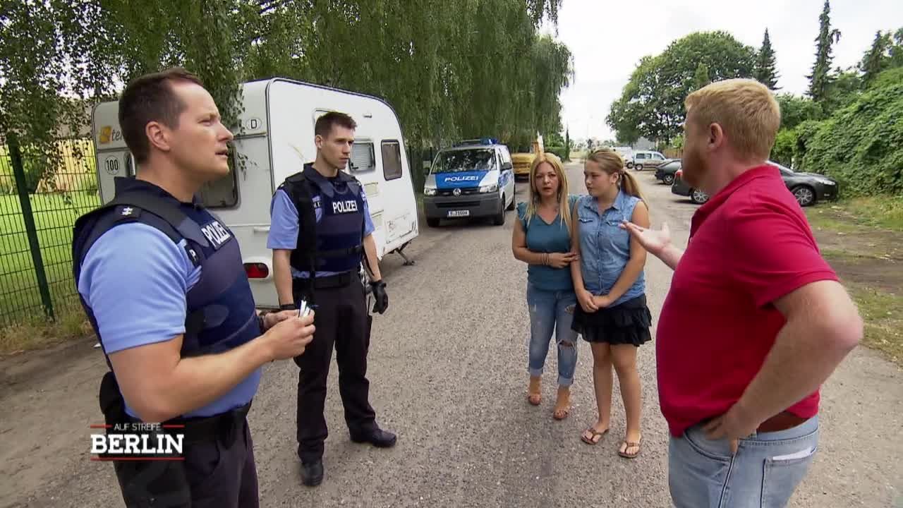 Kampf um den Wohnwagen