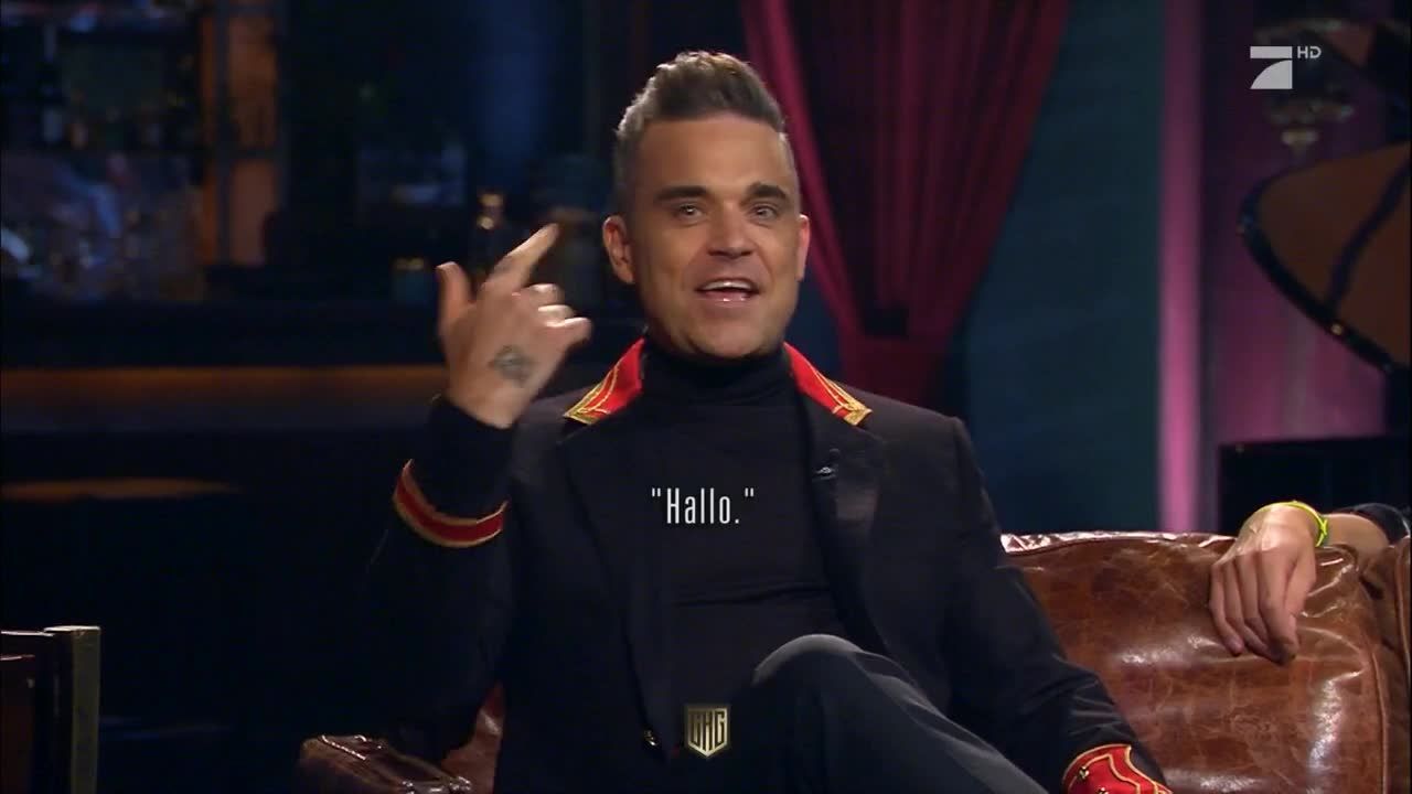 zu Gast: Robbie Williams & Cro