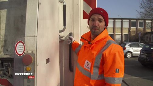 Extreme! Mit Niels-Peter Jensen Staffel 2 Folge 1: Niels-Peter Jensen als Müllmann