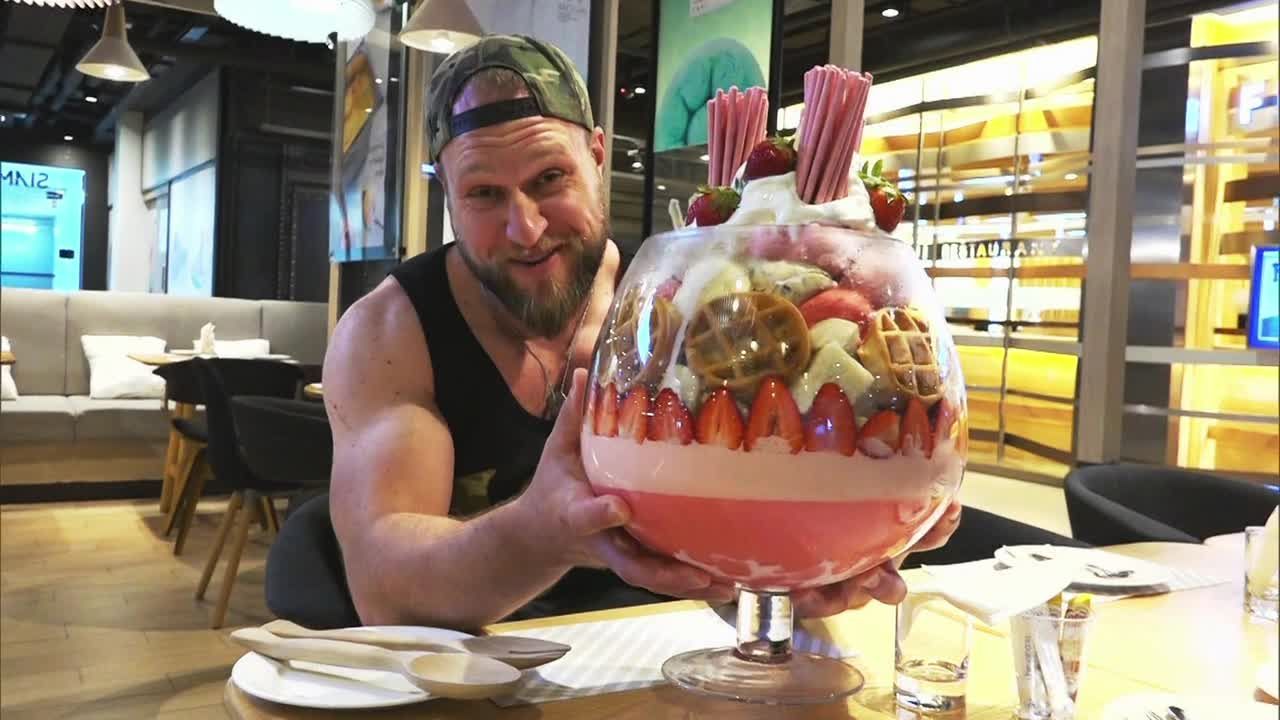 Der größte Eisbecher der Welt