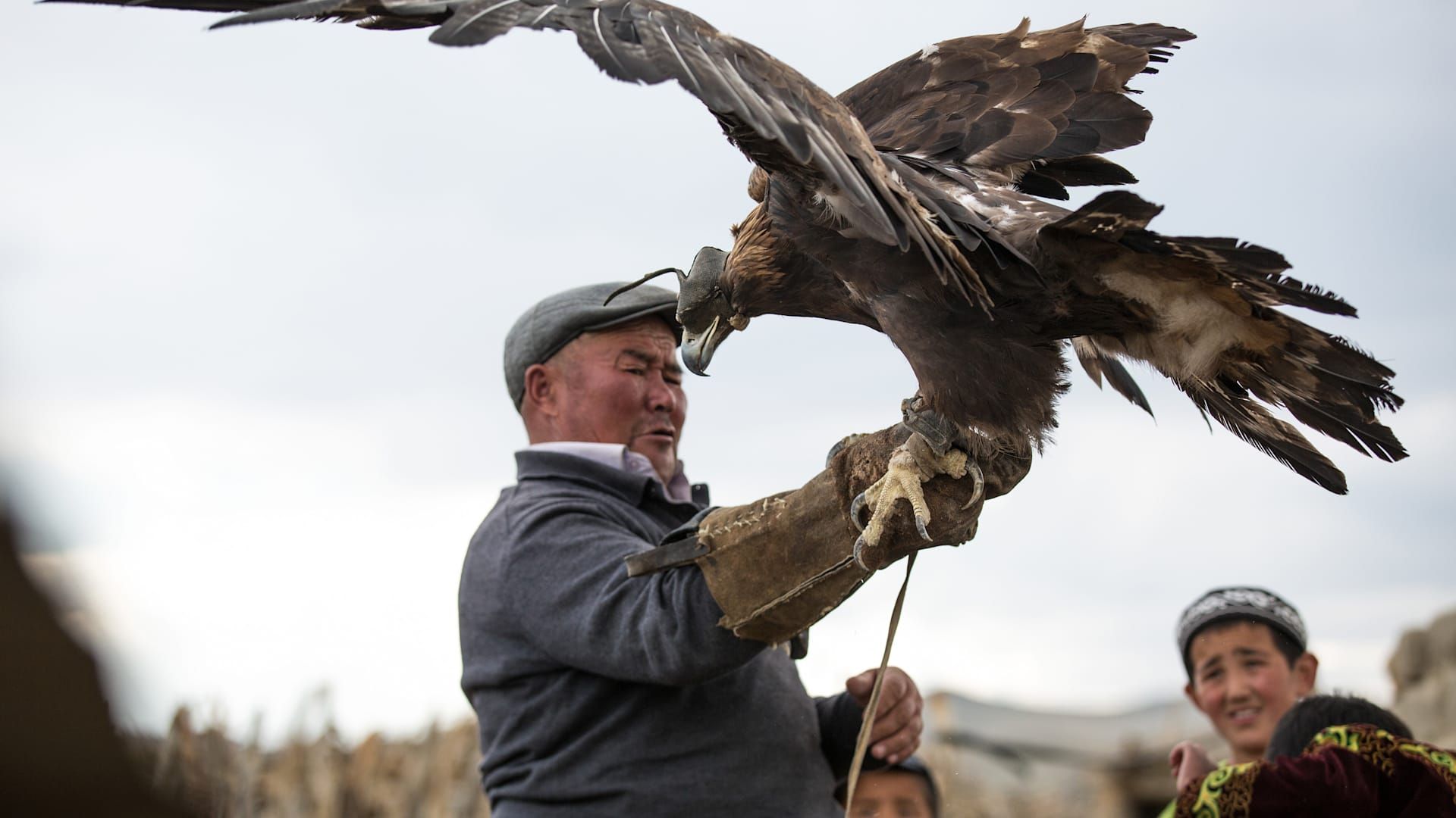 Mongolischer Adlerjäger