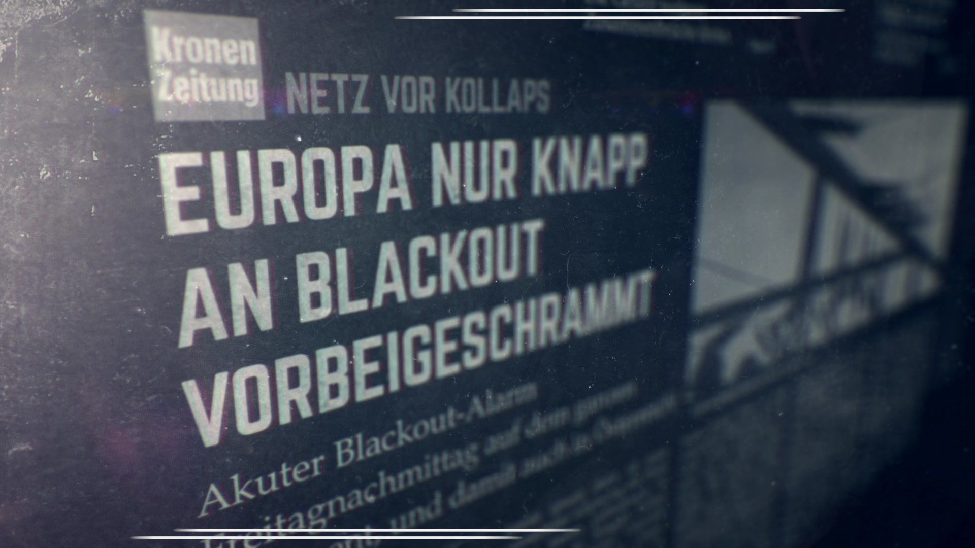 Blackout - Kein Plan für den Notfall