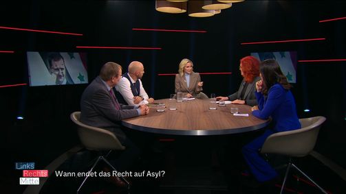 Links. Rechts. Mitte - Duell der Meinungsmacher Staffel 4 Folge 39: Asylstopp für Syrer: Zeitenwende in der Flüchtlingskrise?