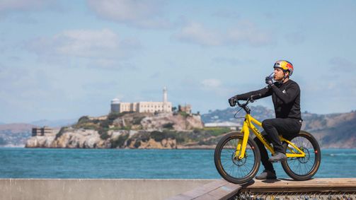 Danny MacAskill : Postcard from San Francisco Danny MacAskill: Postkarten aus San Francisco  Folge 4: Willkommen bei The Rock