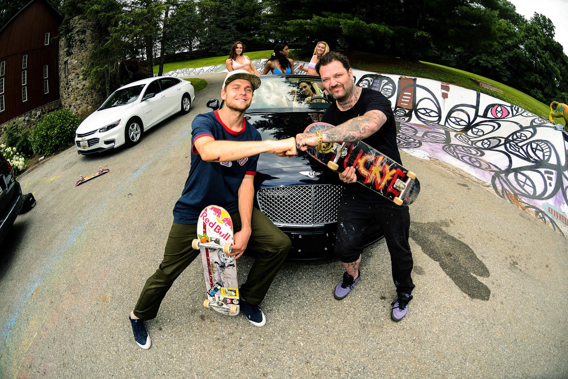 Madars Apse trifft Bam Margera in Pennsylvania