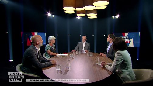 Links. Rechts. Mitte - Duell der Meinungsmacher Staffel 1 Folge 17: Der Talk am 20.6.