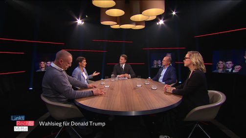 Links. Rechts. Mitte - Duell der Meinungsmacher Staffel 4 Folge 34: Trumps Triumph: Wendepunkt für die Demokratie?