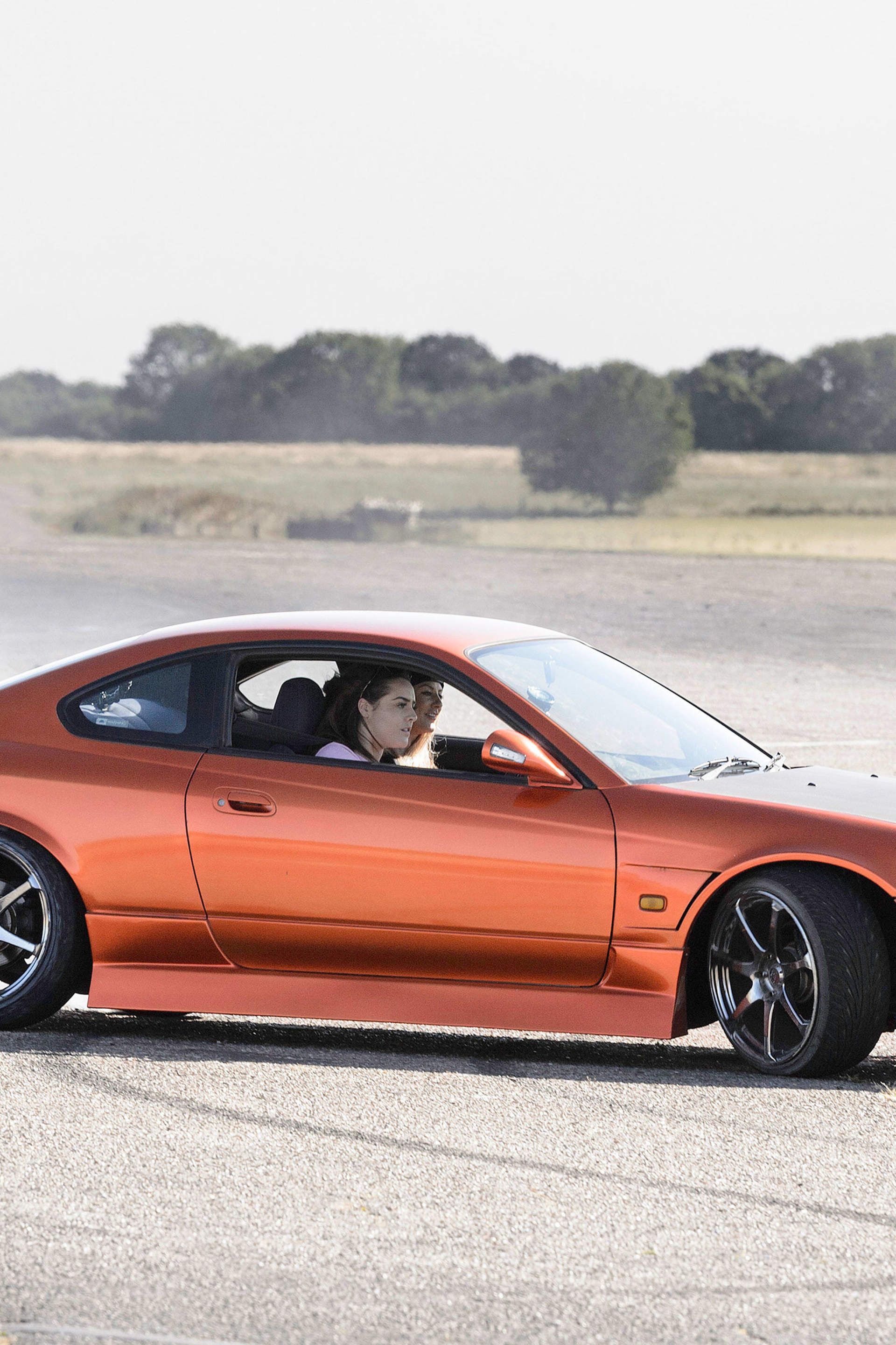 Vorbereitung für die Strecke