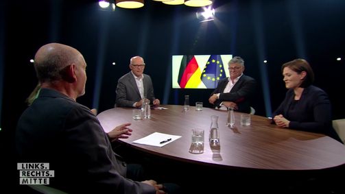 Links. Rechts. Mitte - Duell der Meinungsmacher Staffel 1 Folge 24: Der Talk am 26.09.