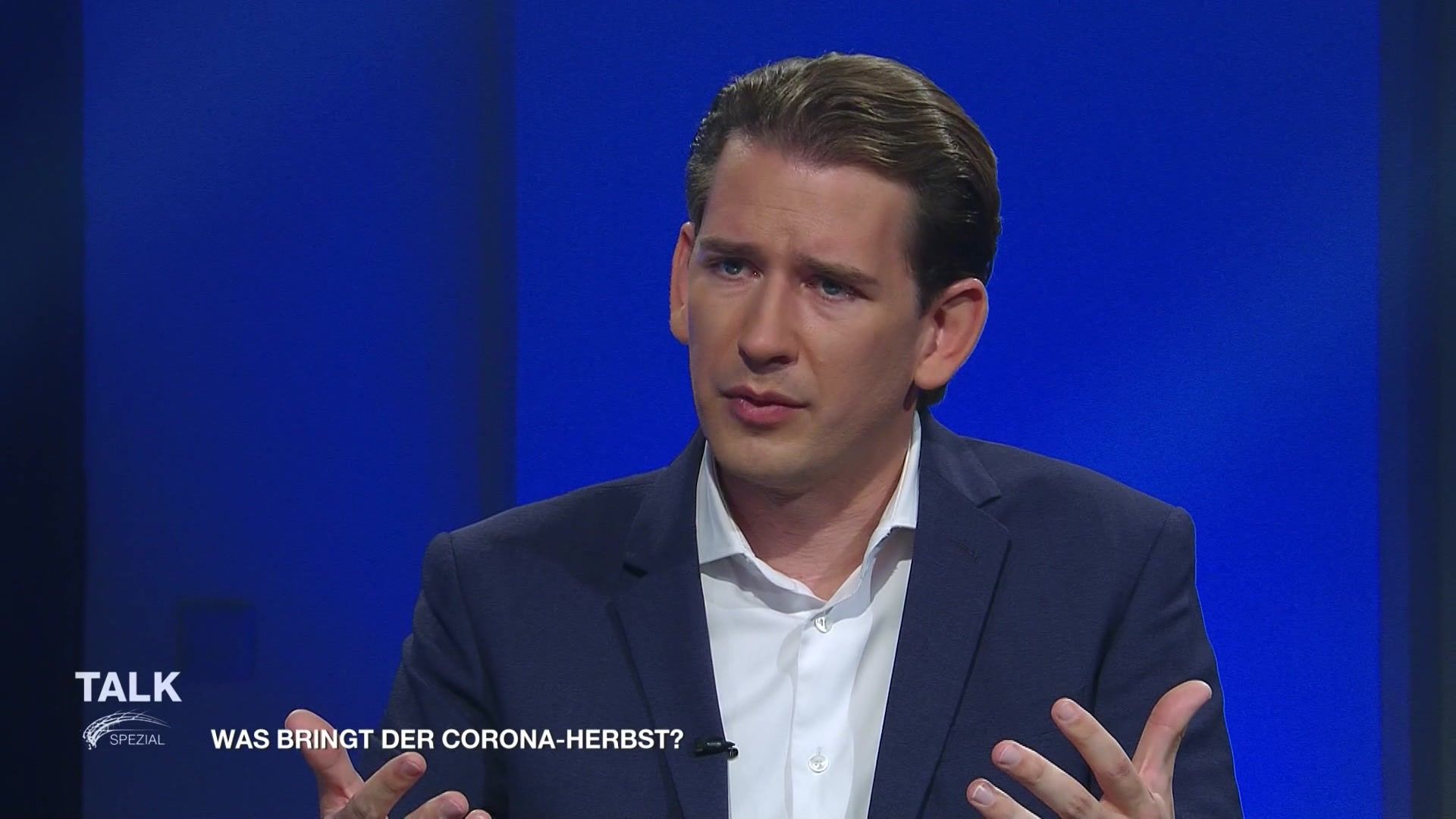 2021: Talk Spezial mit Bundeskanzler Sebastian Kurz