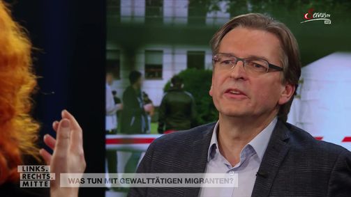 Links. Rechts. Mitte - Duell der Meinungsmacher Staffel 2 Folge 35: Explosion der Asylzahlen: Wie lösen wir die Flüchtlingskrise?