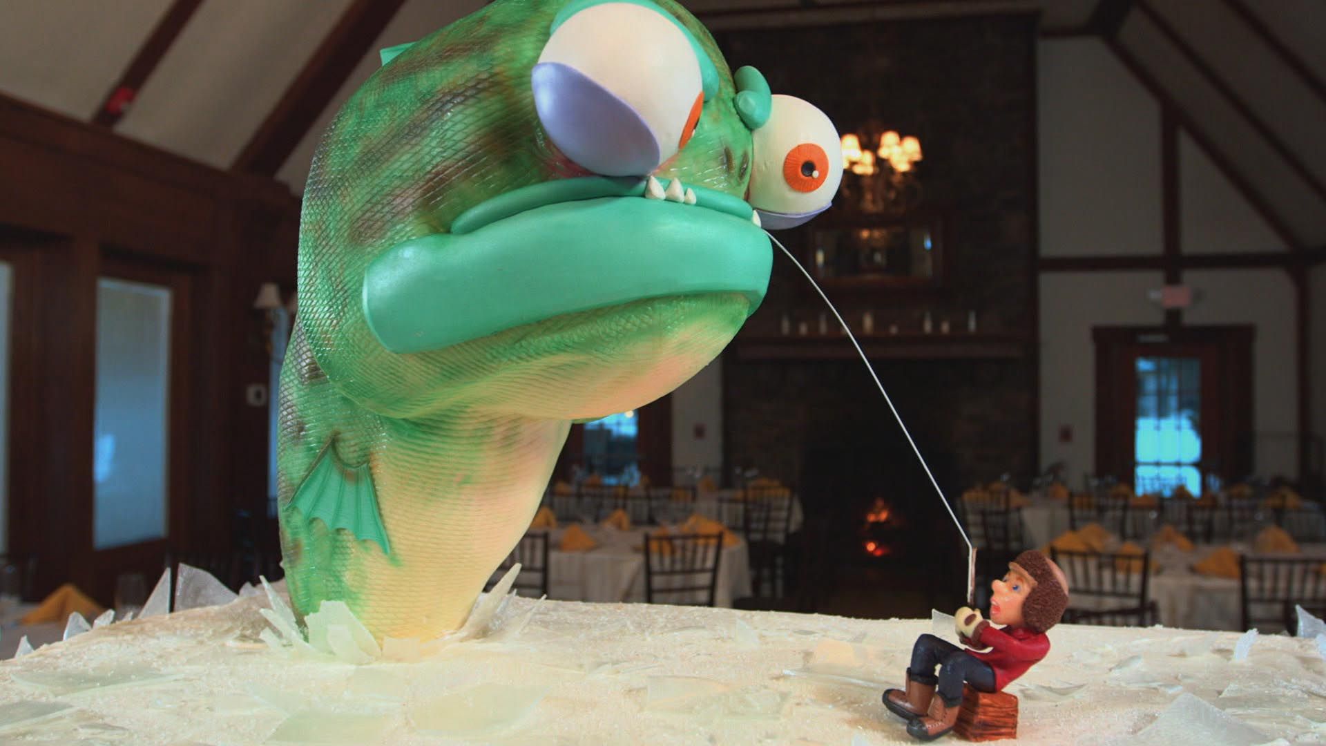 Buddy geht Eisfischen