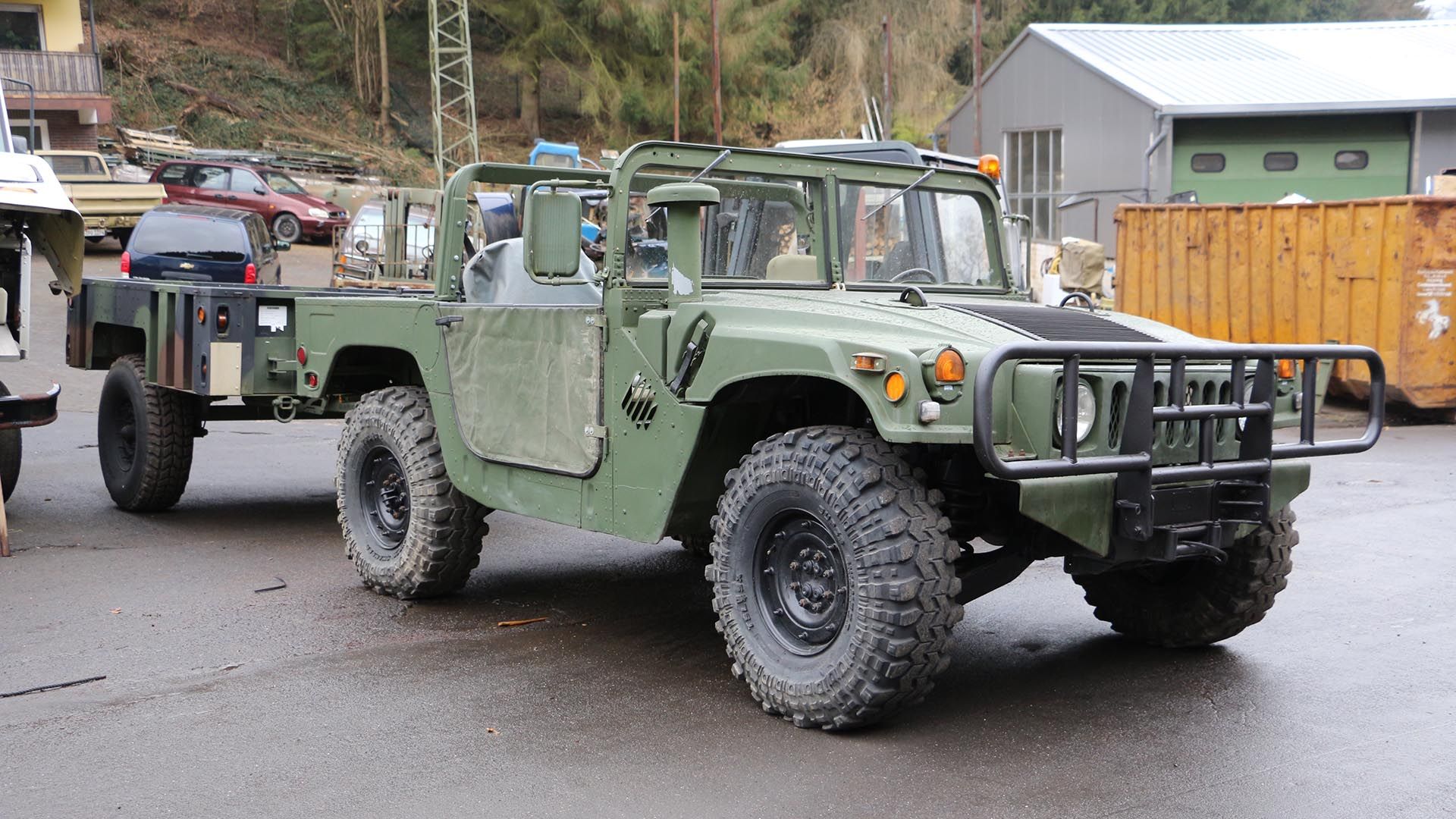 Eine Landung im Stoppelfeld