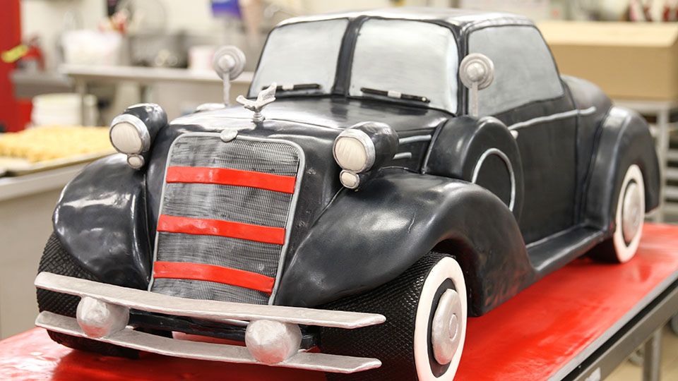 Ein Cadillac aus der Tortenwerkstatt