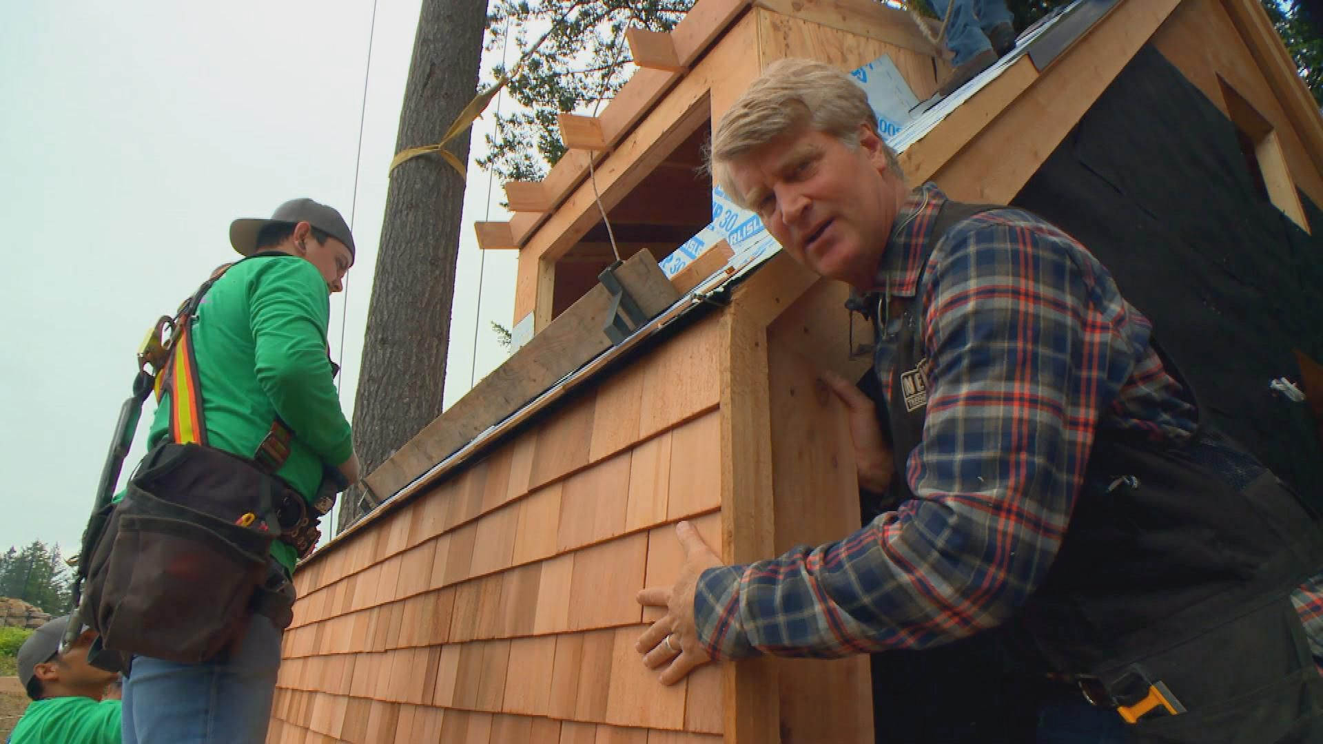 Eine Lodge auf Stelzen