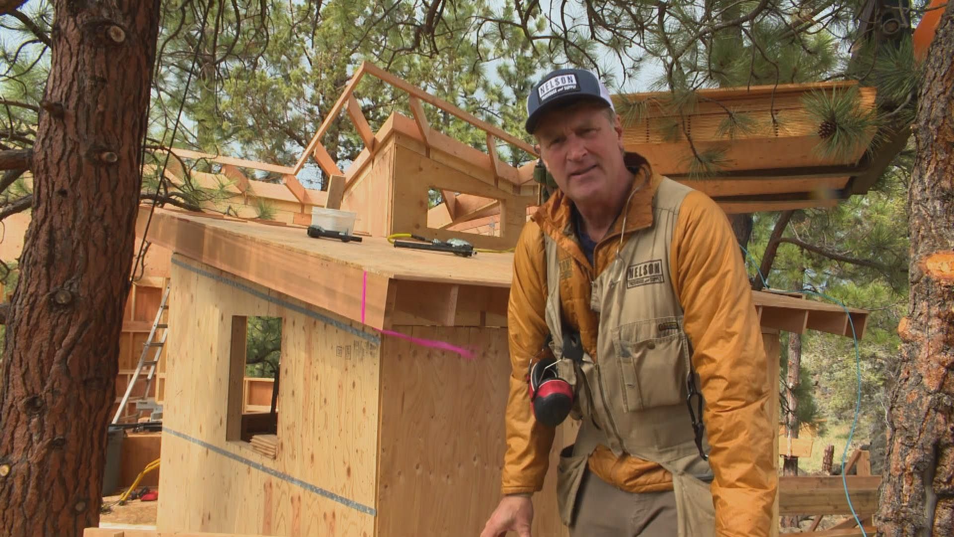 Es ist nie zu spät für ein Baumhaus