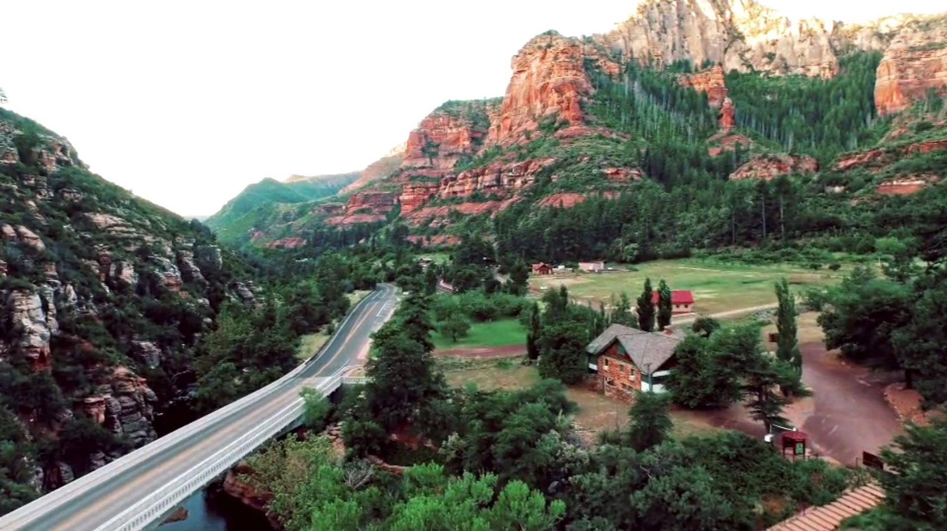 Die roten Berge Arizonas