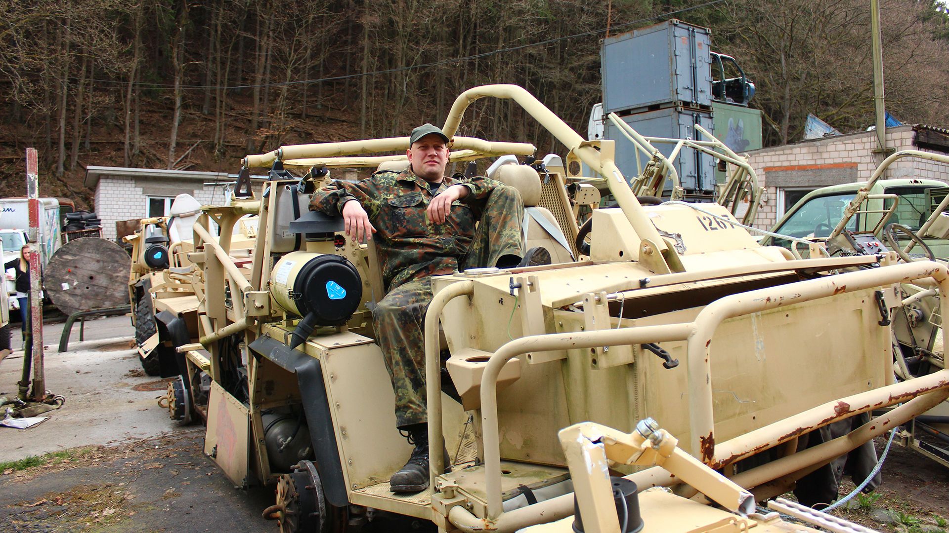 Geschweißt und zugenäht