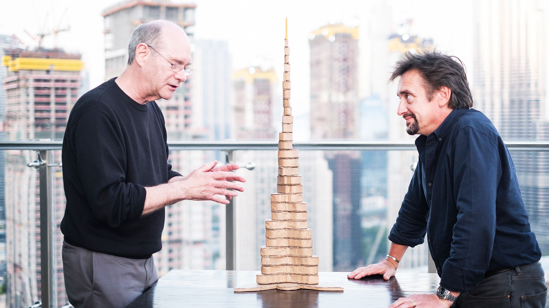 Wolkenkratzer in der Wüste