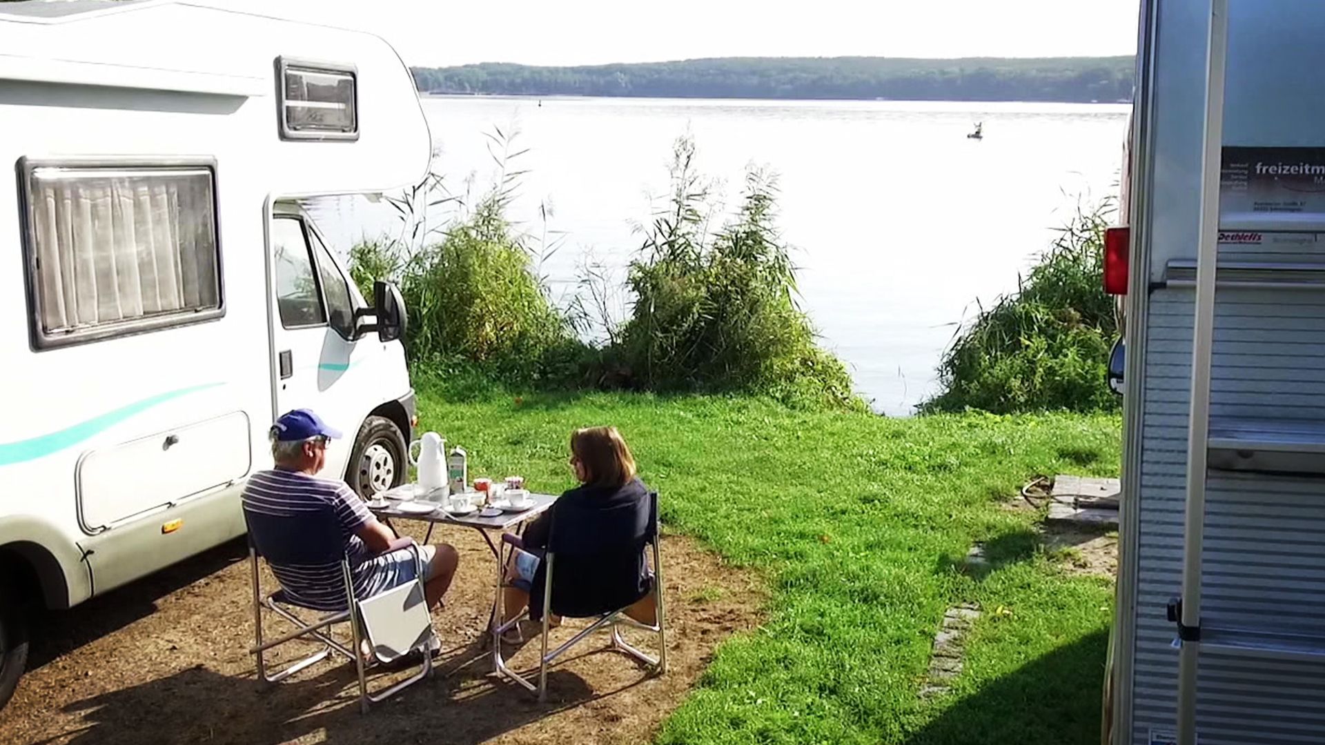 Camperinnen in Seenot
