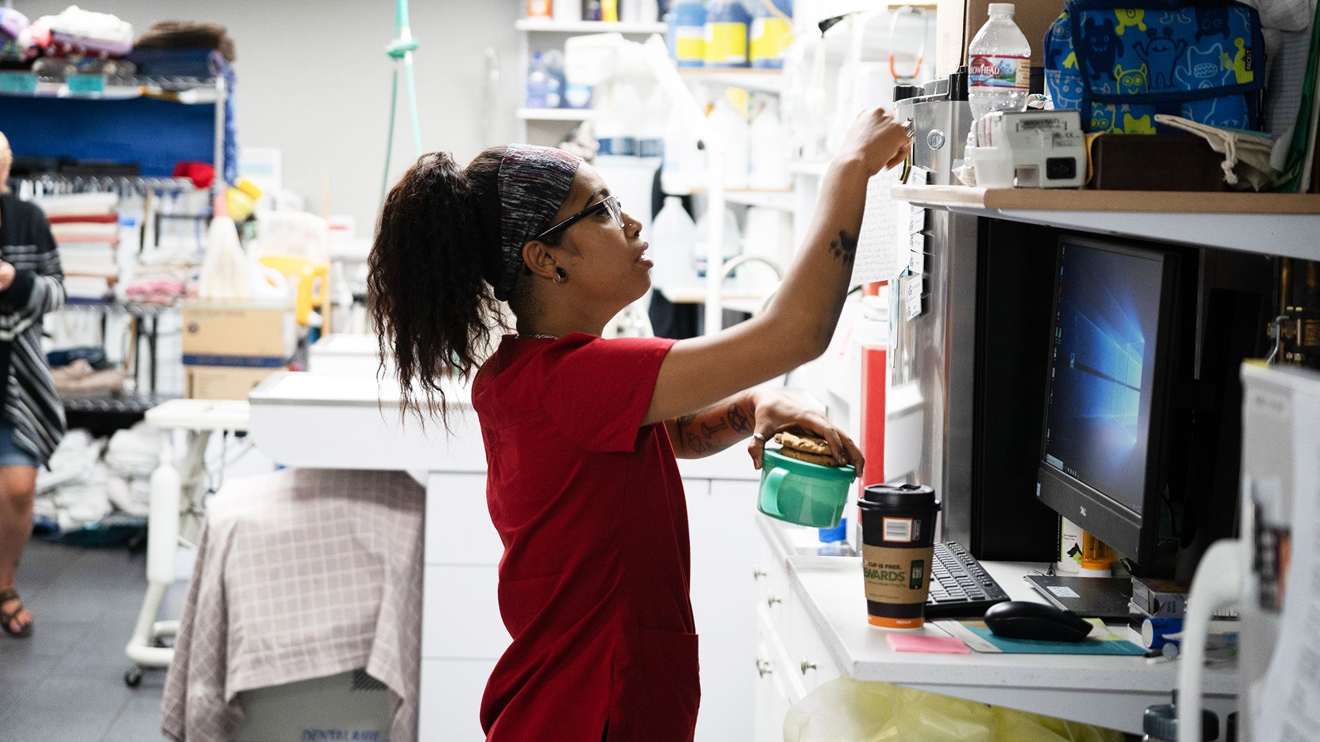Einsatz für die Tiertafel