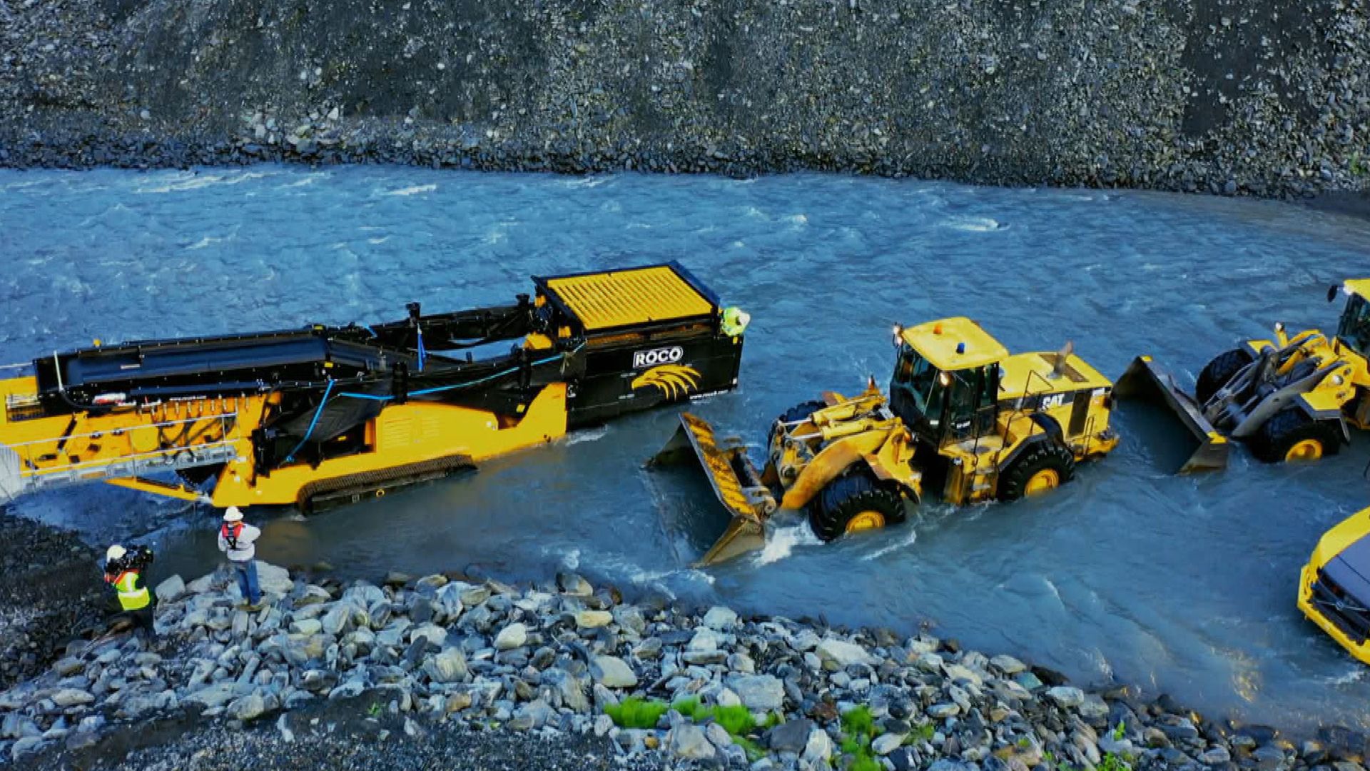 Showdown am Glacier Creek