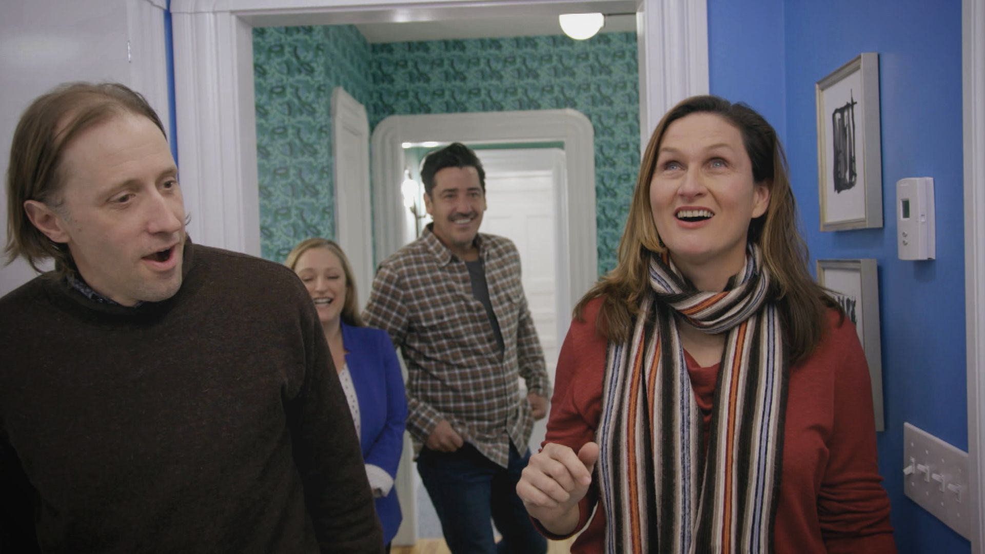 Vintage-Fliesen und leuchtende Farben